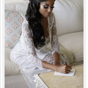 Bronte & Clyde Bridal Robe Classy